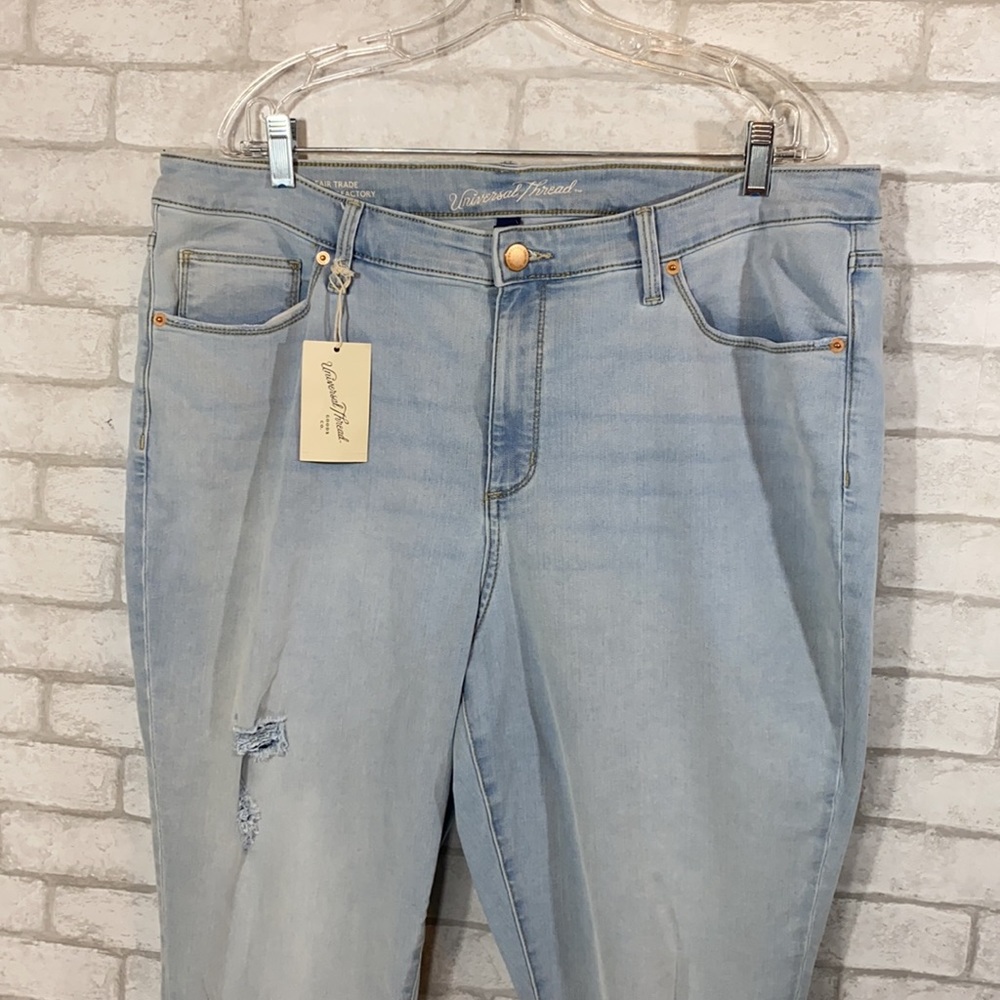 Universal Thread Light Blue Highest Rise Skinny J… - image 2